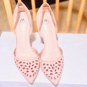 Madison Blush Pink Heels